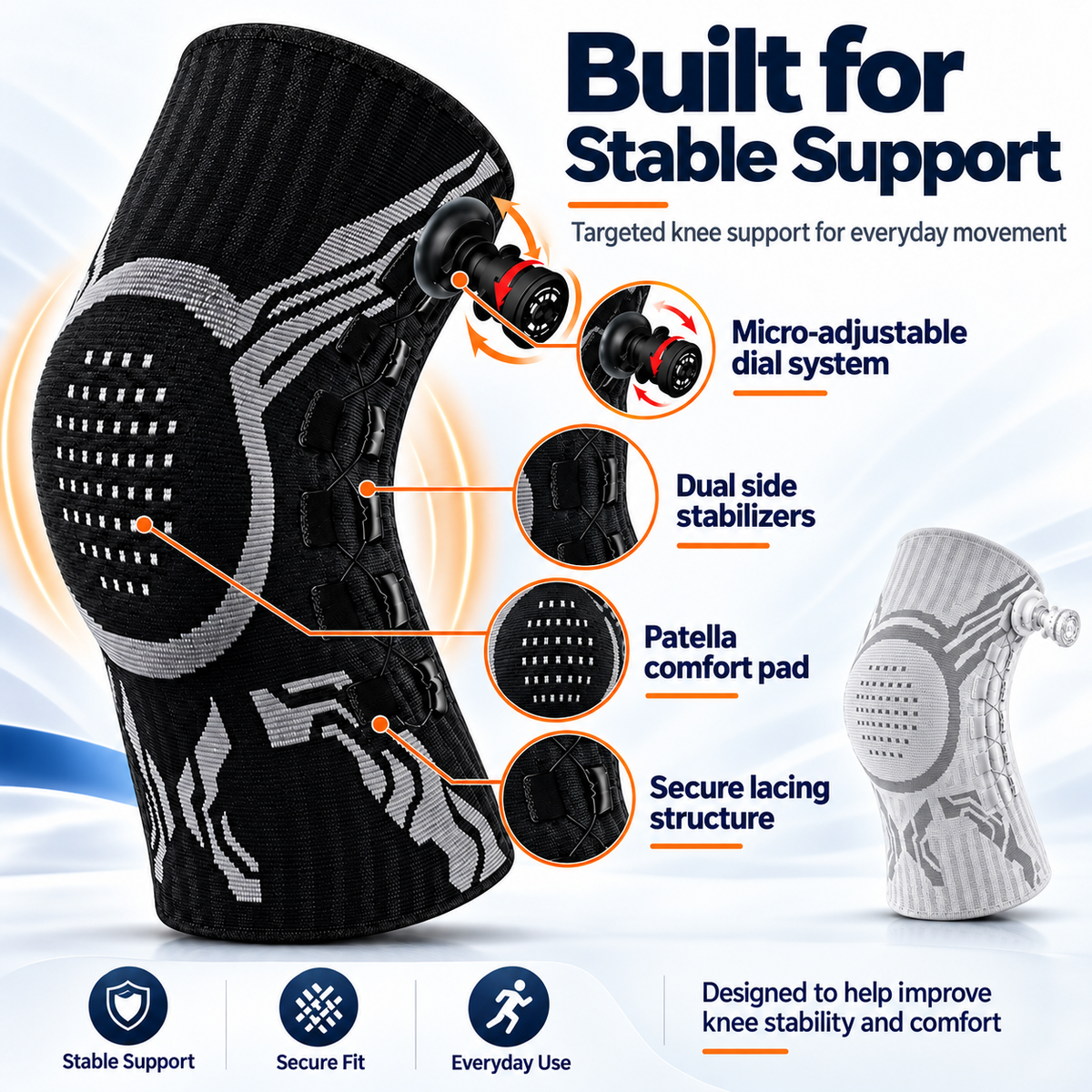 FlexDial™ Knee Support