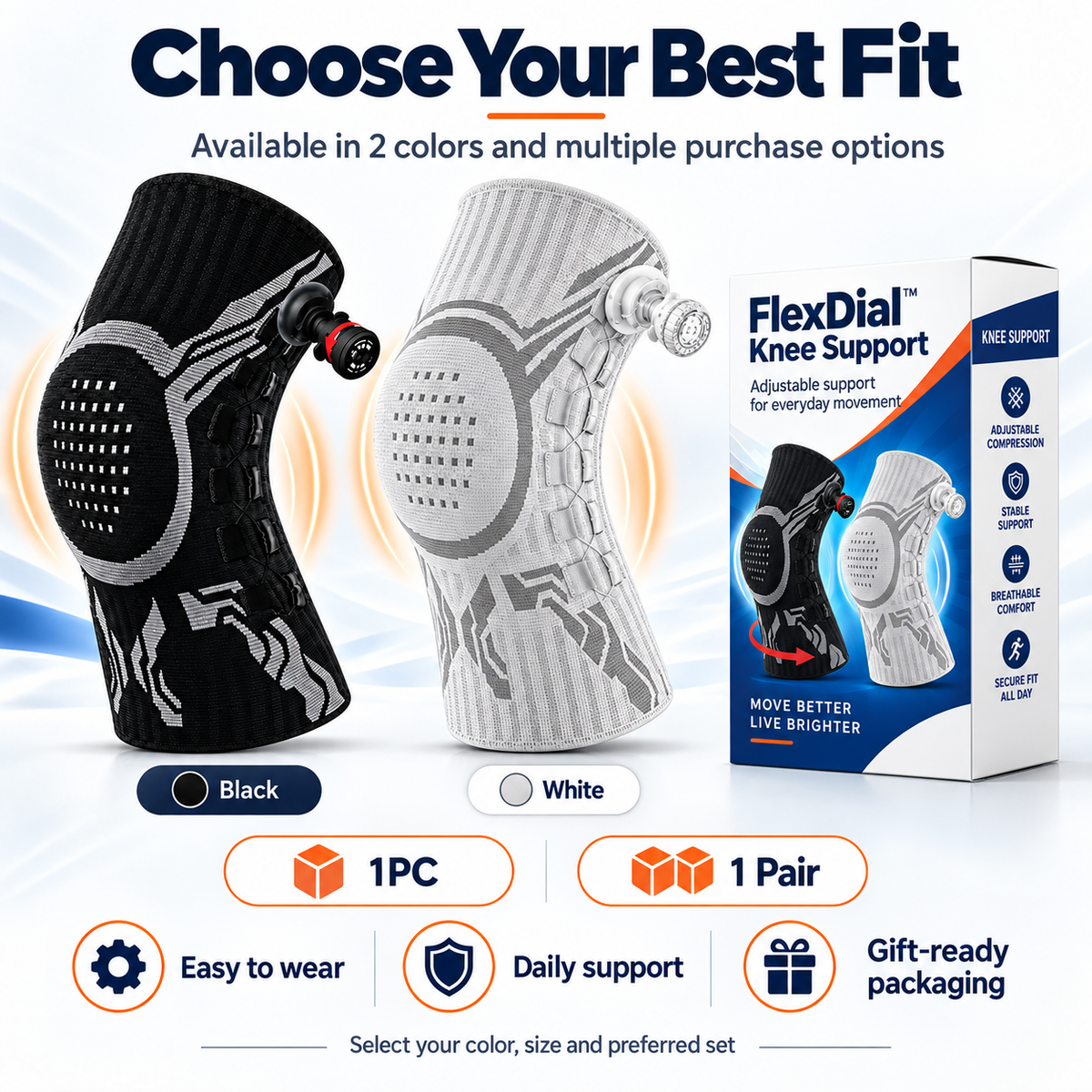 FlexDial™ Knee Support