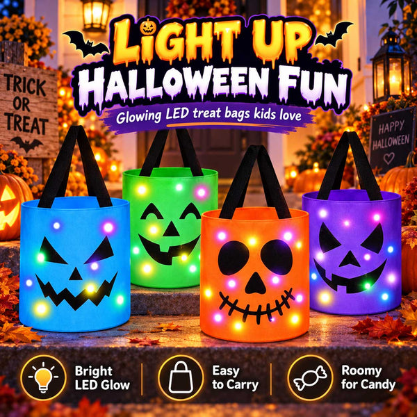Light-Up Halloween Treat Bag™