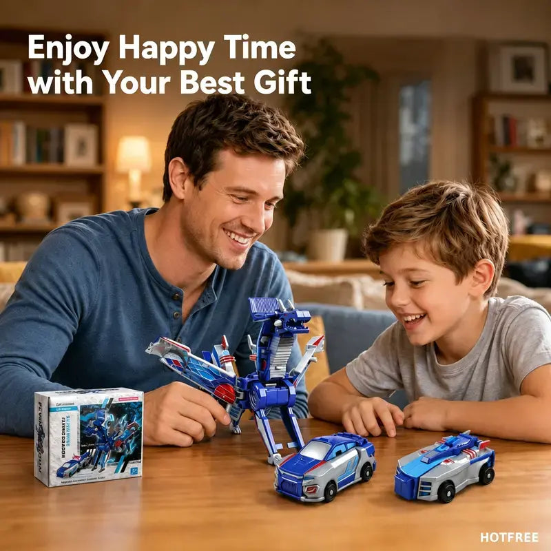 Magnetic Transforming Dino Cars™