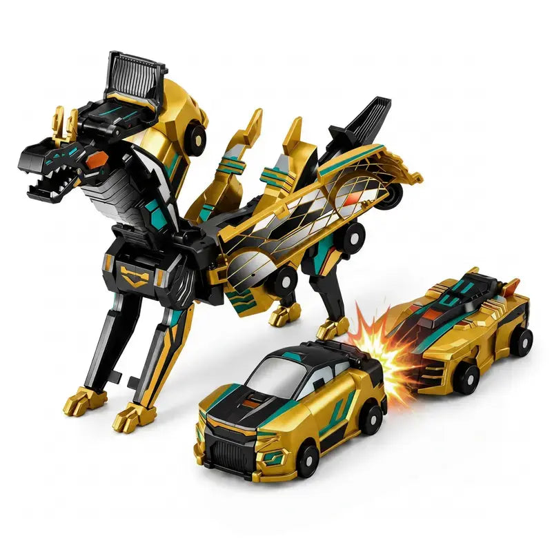 Magnetic Transforming Dino Cars™