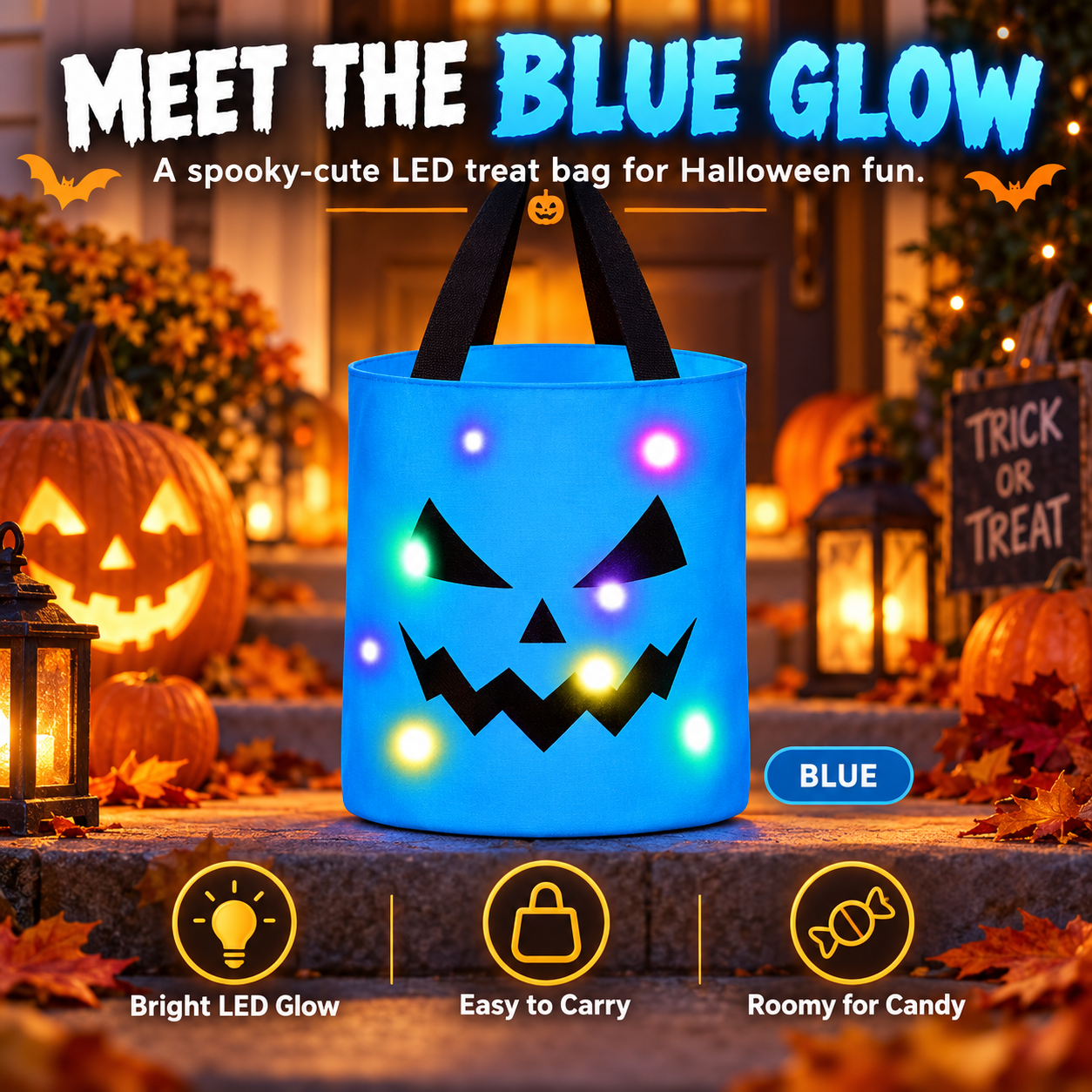 
                        Light-Up Halloween Treat Bag™
                      